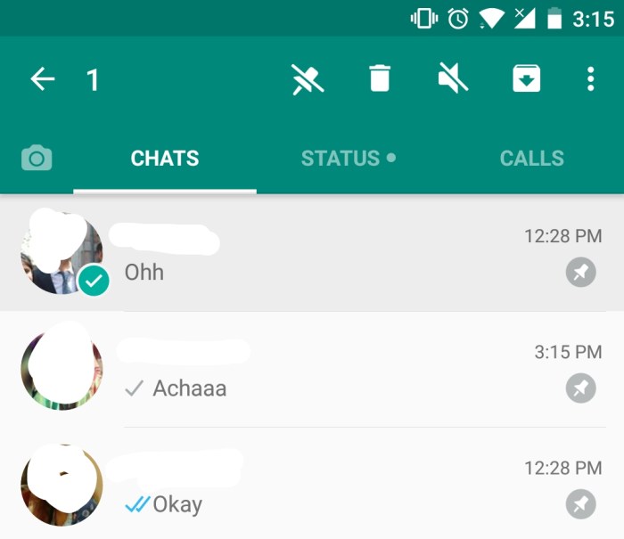 WhatsApp may raise the limit on pinned chats soon