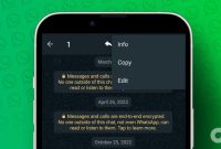 How to edit WhatsApp messages once they are sent