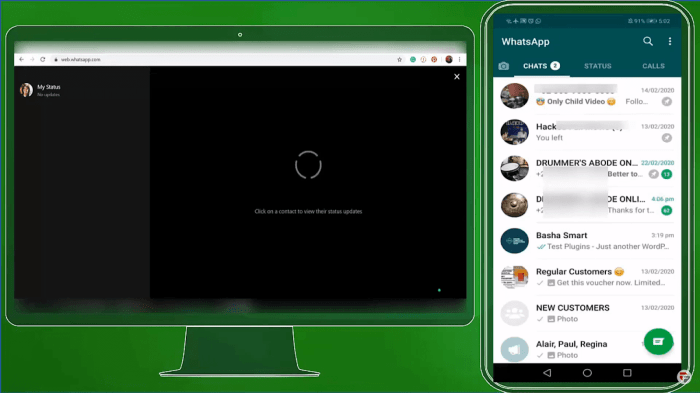 WhatsApp Web is getting a redesigned sidebar